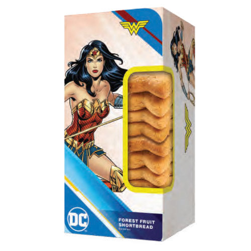 DC Wonder Woman Forest Fruit Shortbread Cookies - 150g