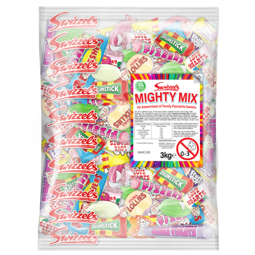 Swizzels Mighty Mix - 3kg Bulk Bag