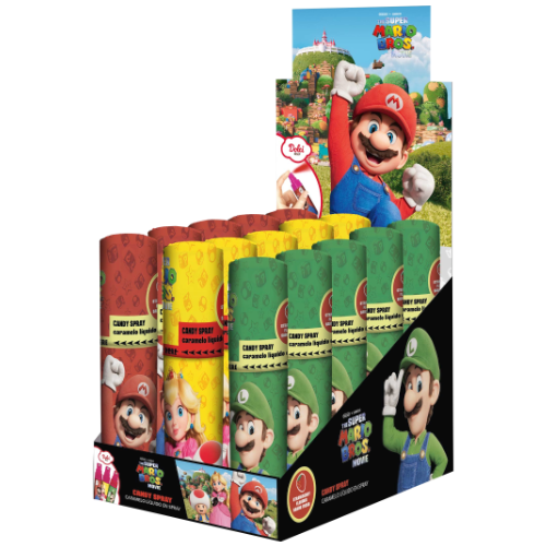 Rose Super Mario Bros Candy Spray - 15 Count