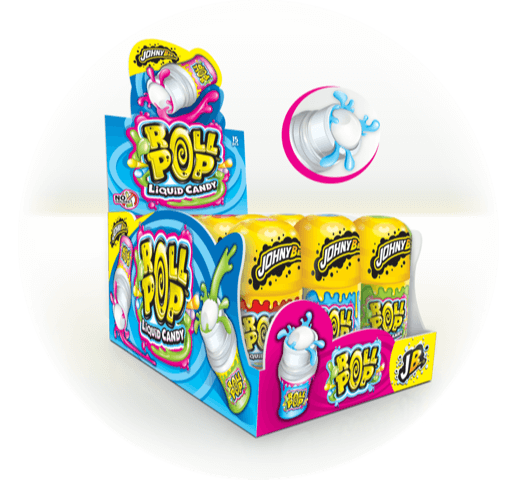 Johnny Bee Crazy Roll On Candy - 15 Count