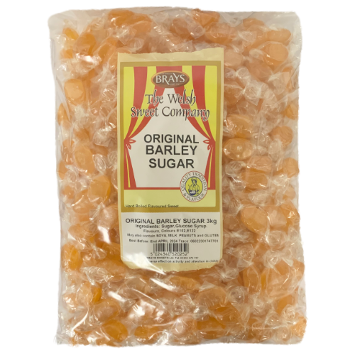 Brays Barley Sugar Wrapped - 3kg Bulk Bag