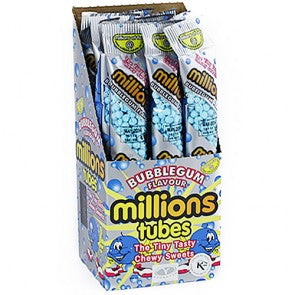 Bubblegum Millions Tubes - 12 Count