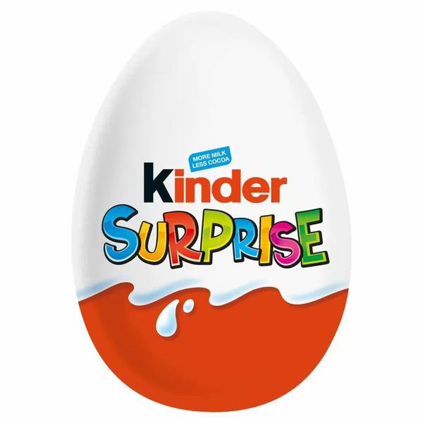 Kinder Chocolate Surprise Egg 20g - 36 Count