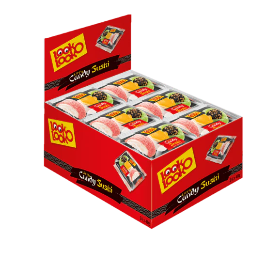 Look-o-Look Mini Candy Sushi 40g - 24 Count