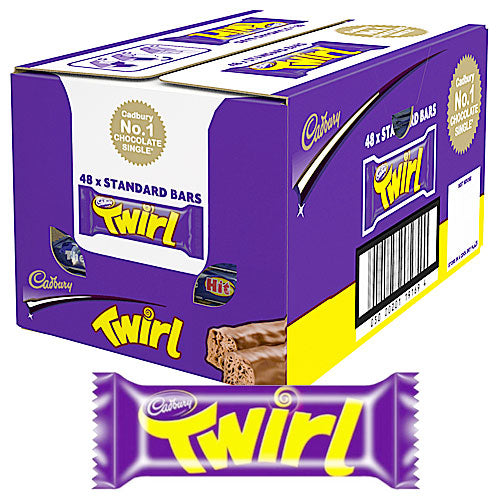 Cadbury Twirl - 48 Count