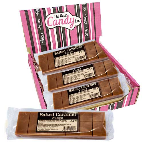 Candy Co Salted Caramel Fudge - 12 Count