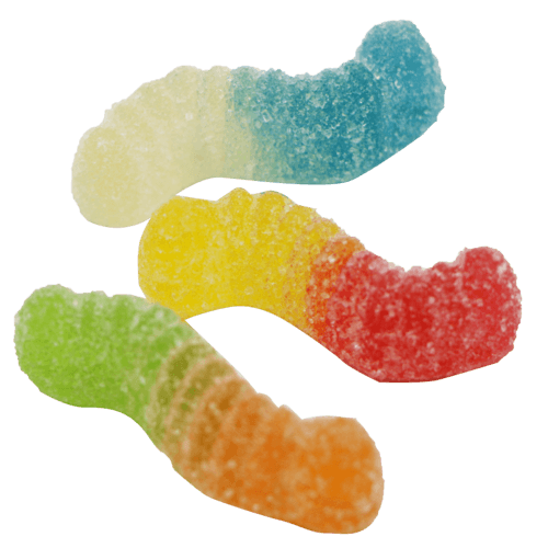 Appletons Fizzy Mini Gummy Worms - 2kg