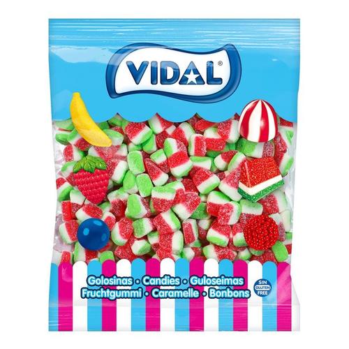 Vidal Mini Watermelon Slices - 1kg Bulk Bag
