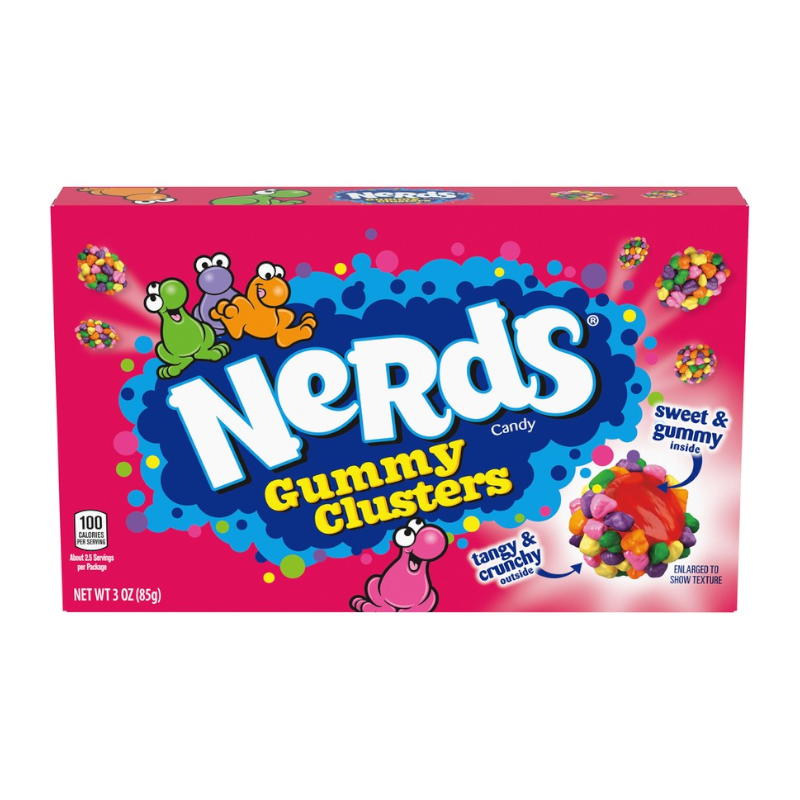 Nerds Gummy Clusters Theatre Box - 12 Count