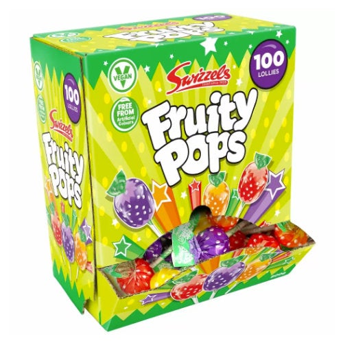 Swizzels Fruity Pops - 100 Count