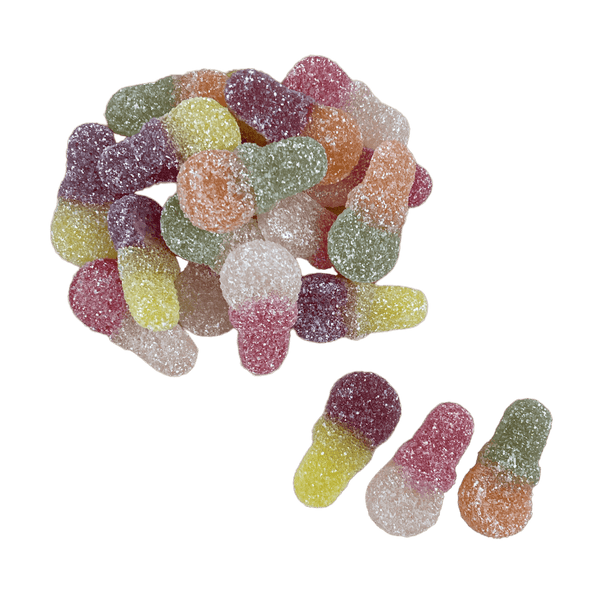 Lovalls Sour Fruit Gum Mini Dummies - 1.5kg Bulk Bag