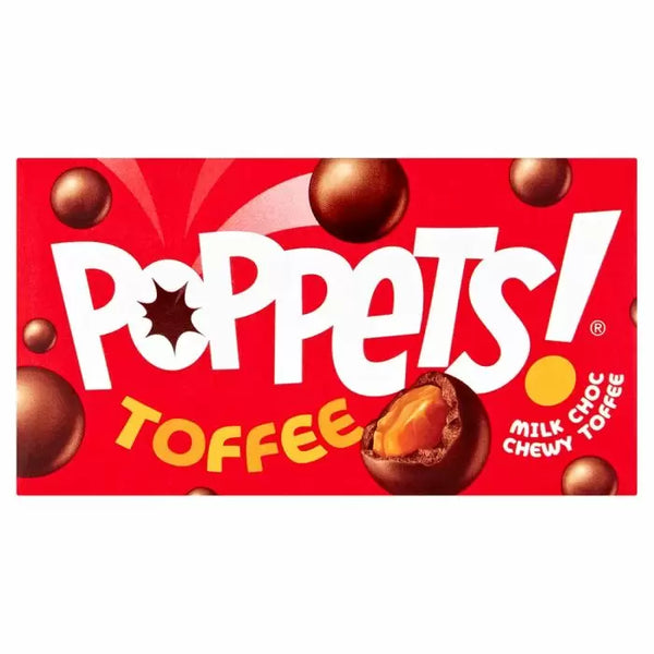 Poppets Milk Choc Chewy Toffee 39g - 36 Count