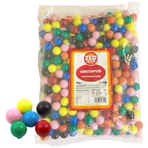 Zed Candy Small Gobstoppers Coloured - 3kg