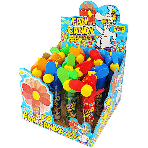 Candy Factory Candy Fan - 12 Count