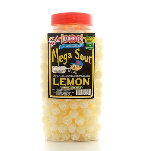 Barnetts Mega Sour Lemon