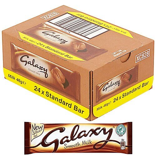 Mars Galaxy Milk Chocolate Bars - 24 Count