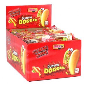 Gummy Hot Dogs - 60 Count