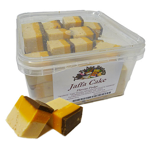 Fudge Factory Jaffa Cake Fudge - 2kg