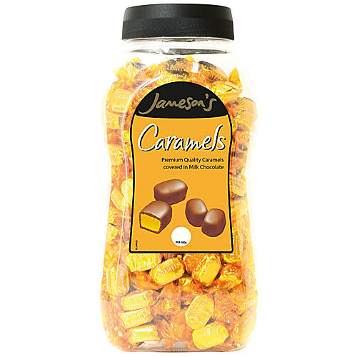 Jamesons Milk Chocolate Caramels - 1.5kg Jar