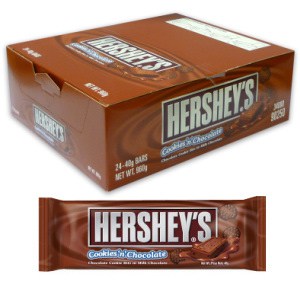 Hershey Cookies 'n' Chocolate - 24 x 43g