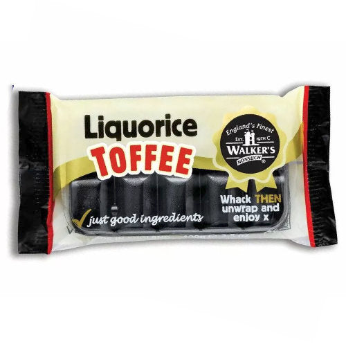 Walkers Liquorice Toffee Tray