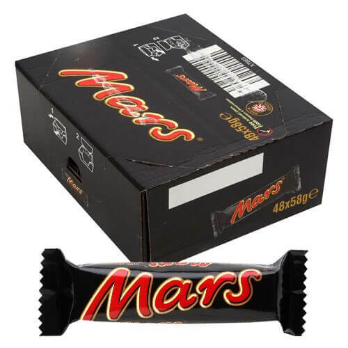 Mars Chocolate Bars - 48 Count
