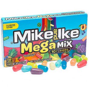 Mike & Ike Mega Mix - 12 Count