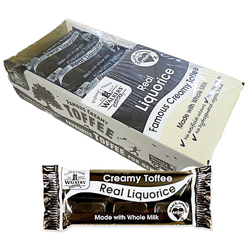 Walkers Real Liquorice Toffee Bars