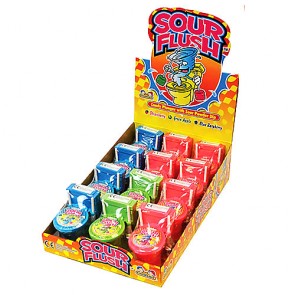 Sour Flush Candy - 12 Count