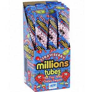 Strawberry Millions Tubes - 12 Count