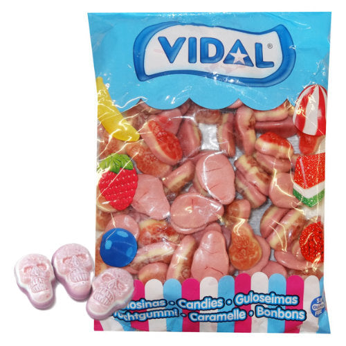 Vidal jelly filled skulls