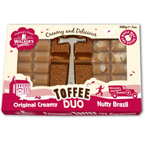 Walkers Duo Hammer Toffee Gift Box - 200g