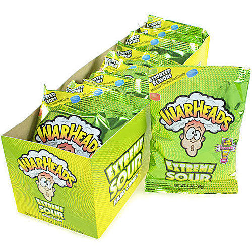 Warheads Exteme Sour Candy - 12 Count