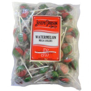 Joseph Dobson Watermelon Mega Lollies - 1.875kg